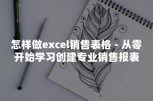 怎样做excel销售表格 - 从零开始学习创建专业销售报表