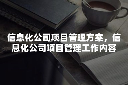 信息化公司项目管理方案，信息化公司项目管理工作内容