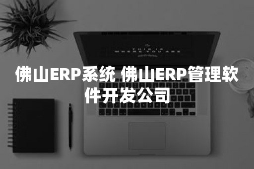 佛山ERP系统 佛山ERP管理软件开发公司