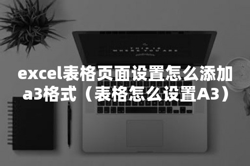 excel表格页面设置怎么添加a3格式（表格怎么设置A3）