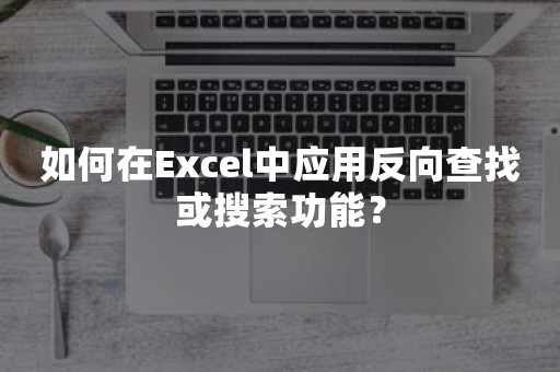 如何在Excel中应用反向查找或搜索功能？