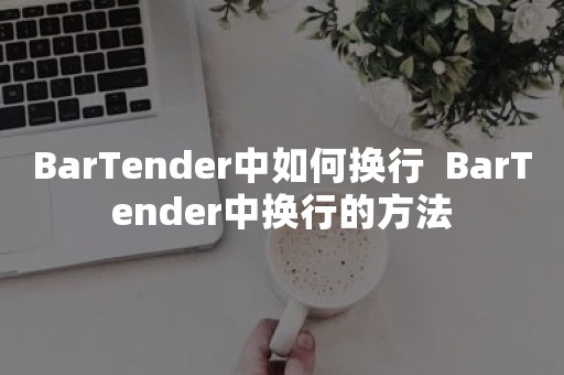 BarTender中如何换行  BarTender中换行的方法