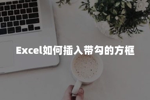 Excel如何插入带勾的方框