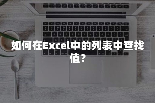 如何在Excel中的列表中查找值？