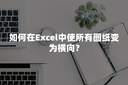 如何在Excel中使所有图纸变为横向？