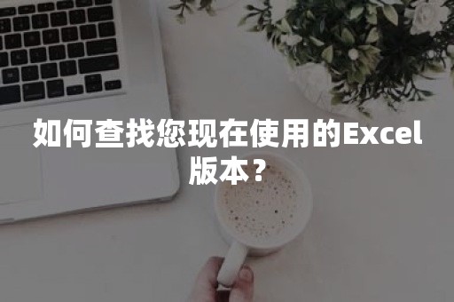 如何查找您现在使用的Excel版本？