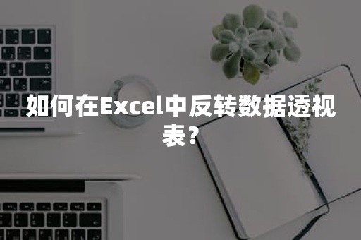 如何在Excel中反转数据透视表？