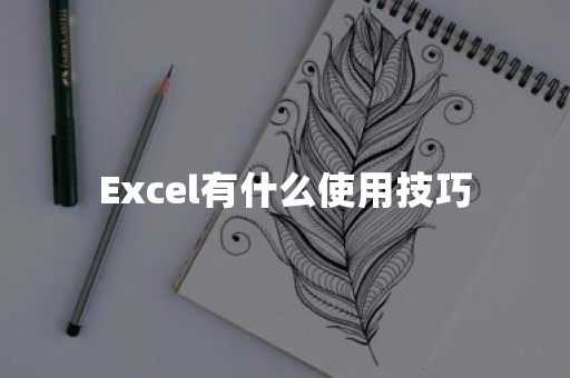 Excel有什么使用技巧