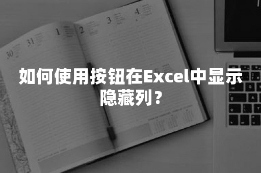 如何使用按钮在Excel中显示隐藏列？