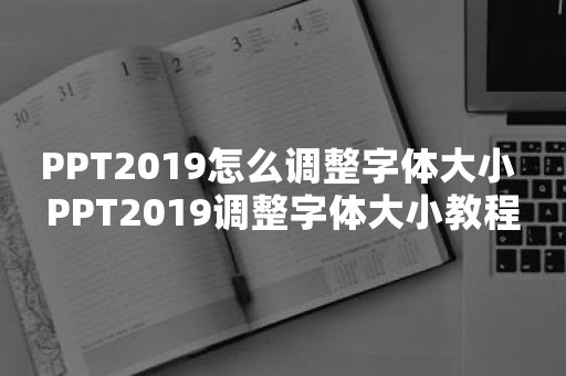 PPT2019怎么调整字体大小 PPT2019调整字体大小教程