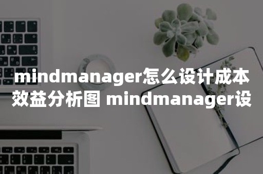 mindmanager怎么设计成本效益分析图 mindmanager设计成本效益分析图的详细流程