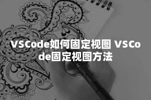 VSCode如何固定视图 VSCode固定视图方法