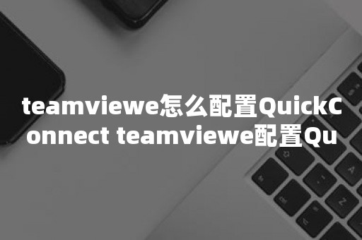 teamviewe怎么配置QuickConnect teamviewe配置QuickConnect流程