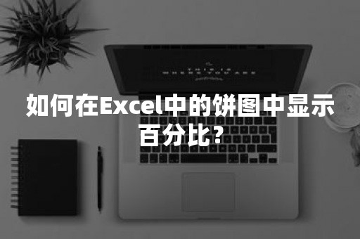 如何在Excel中的饼图中显示百分比？