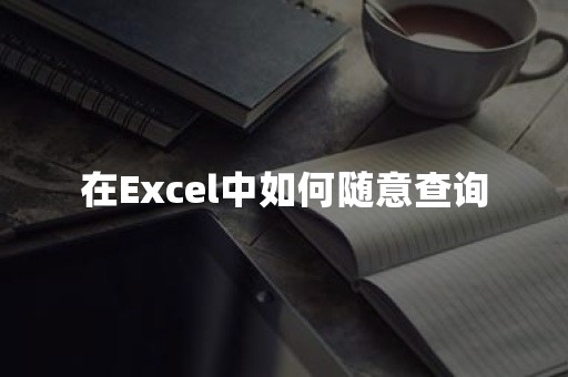 在Excel中如何随意查询