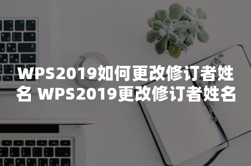 WPS2019如何更改修订者姓名 WPS2019更改修订者姓名的方法