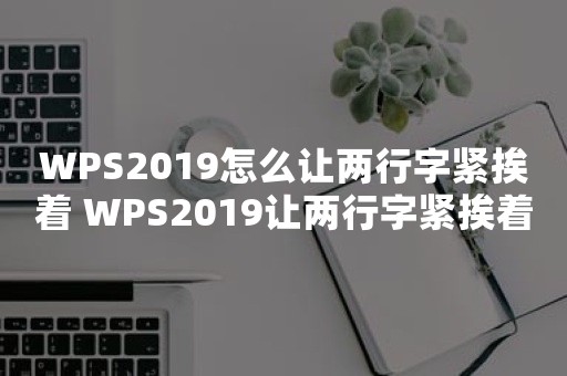 WPS2019怎么让两行字紧挨着 WPS2019让两行字紧挨着方法