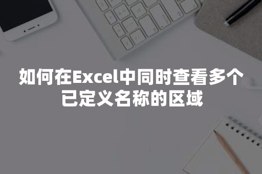 如何在Excel中同时查看多个已定义名称的区域