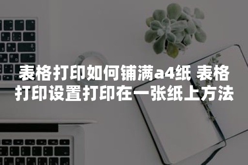 表格打印如何铺满a4纸 表格打印设置打印在一张纸上方法