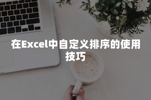 在Excel中自定义排序的使用技巧