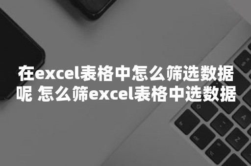 在excel表格中怎么筛选数据呢 怎么筛excel表格中选数据呢 