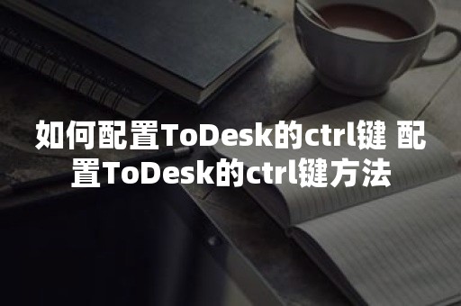 如何配置ToDesk的ctrl键 配置ToDesk的ctrl键方法