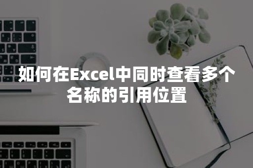 如何在Excel中同时查看多个名称的引用位置