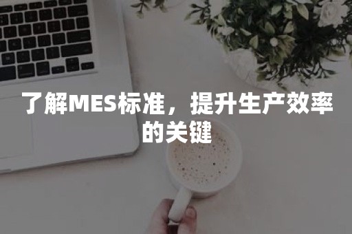 了解MES标准，提升生产效率的关键