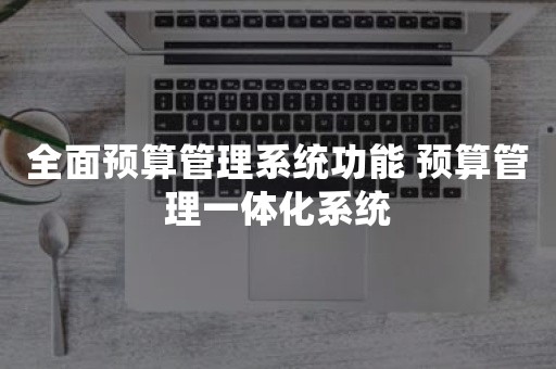 全面预算管理系统功能 预算管理一体化系统