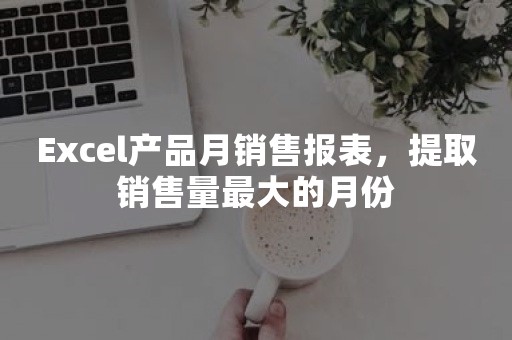 Excel产品月销售报表，提取销售量最大的月份