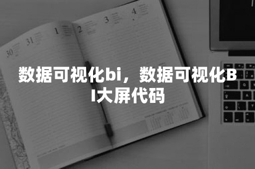 数据可视化bi，数据可视化BI大屏代码