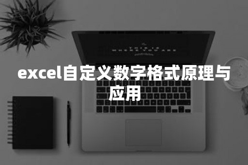 excel自定义数字格式原理与应用