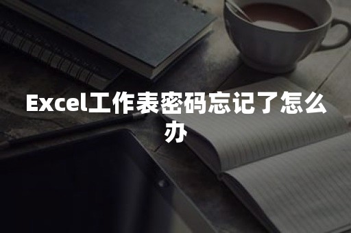 Excel工作表密码忘记了怎么办