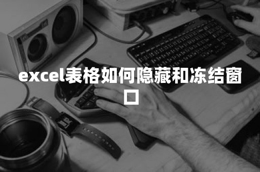 excel表格如何隐藏和冻结窗口